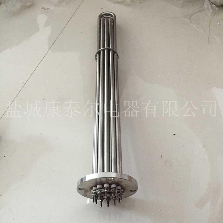304不锈钢法兰加热管