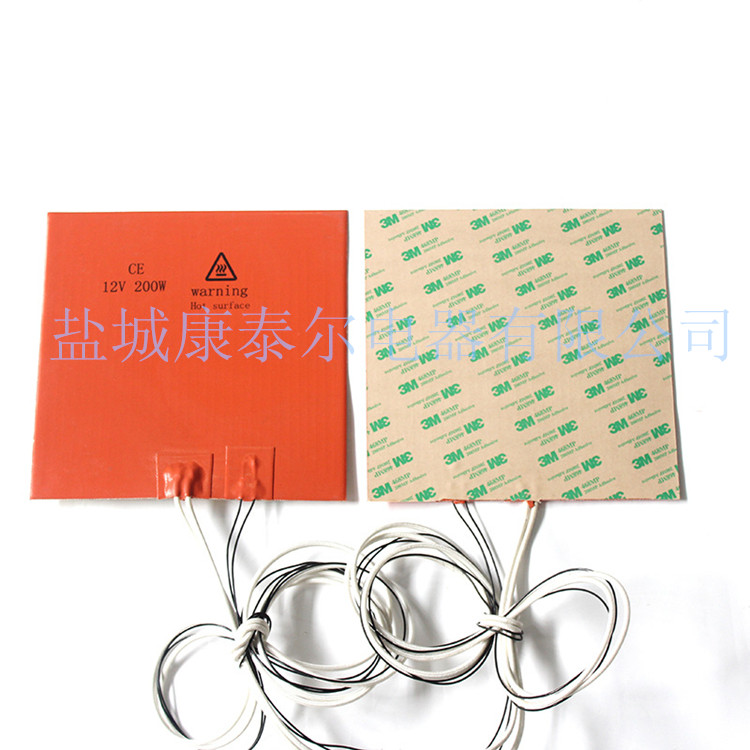 3M背胶硅橡胶加热膜