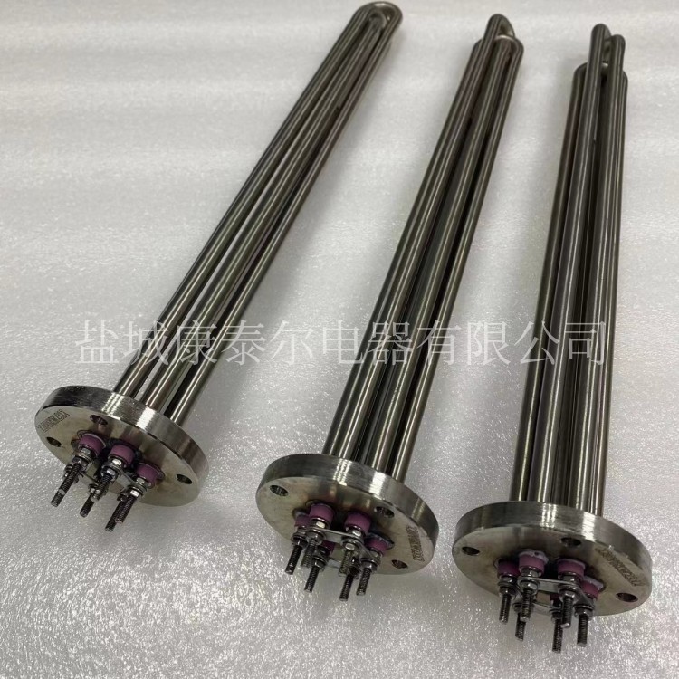 导热油炉法兰电加热管