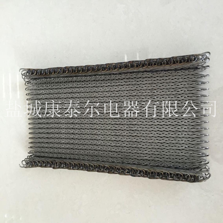 314不锈钢折边人字型网带